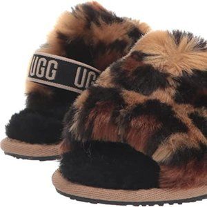 UGG Fluff Yeah Slide Spotty